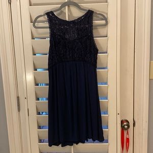 Abercrombie Navy Dress XS